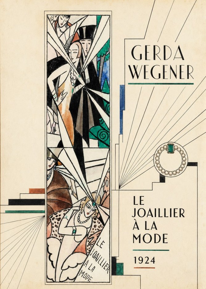 Gerda Wegener Le Joaillier À La Mode No2 - Poster