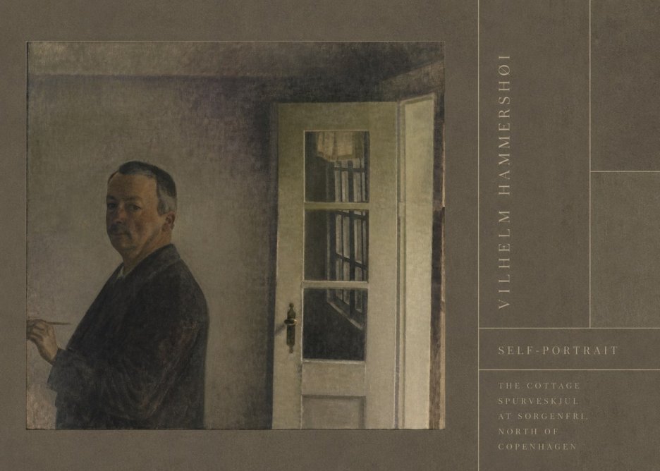 Vilhelm Hammershøi Self-portrait. the Cottage Spurveskjul at Sorgenfri, North of Copenhagen No2 - Poster
