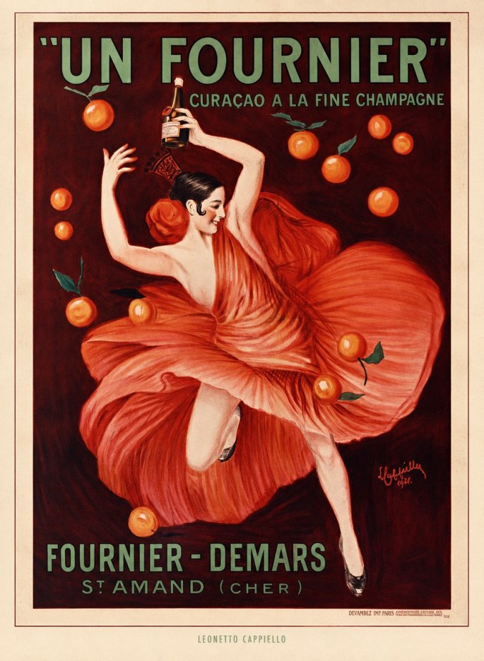 Leonetto Cappiello Un Fournier No5 - Poster