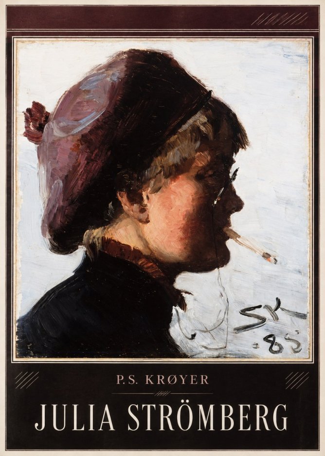 P.S. Krøyer Julia Strömberg No3 - Poster