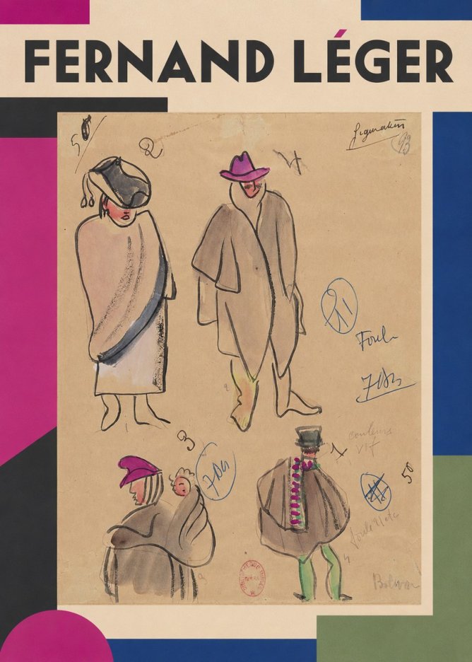 Fernand Léger Pygmalion No1 - Poster