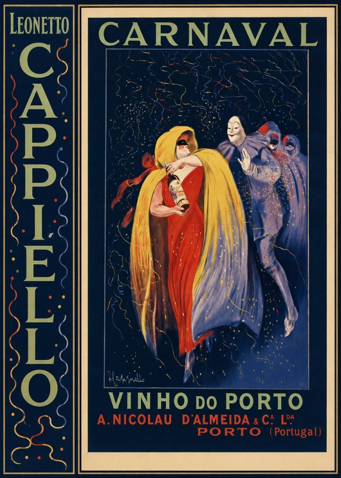 Leonetto Cappiello Carnaval - Vinho Do Porto No3 - Poster