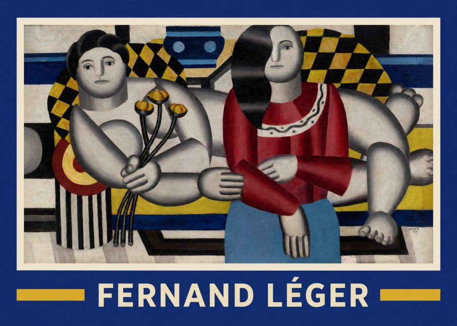 Fernand Léger Two Women No1 - Poster