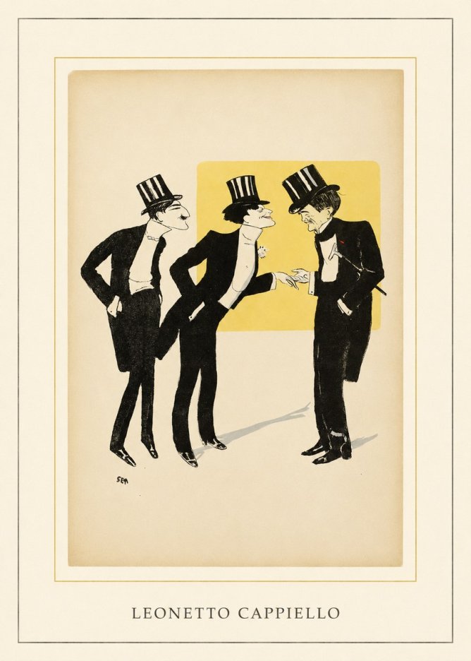 Leonetto Cappiello Leonetto Cappiello IV No3 - Poster