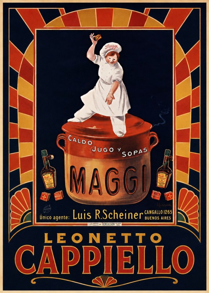 Leonetto Cappiello Maggi No2 - Poster