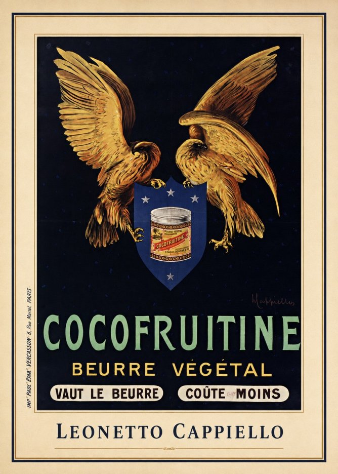 Leonetto Cappiello Cocofrutine No3 - Poster