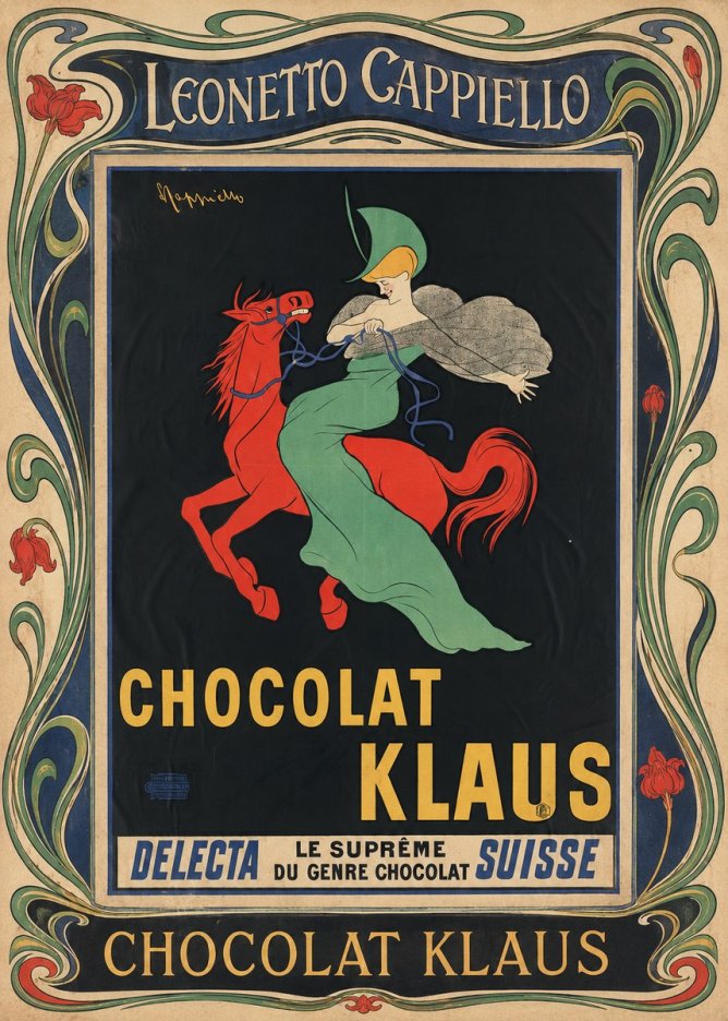 Leonetto Cappiello Chocolat Klaus III No5 - Poster