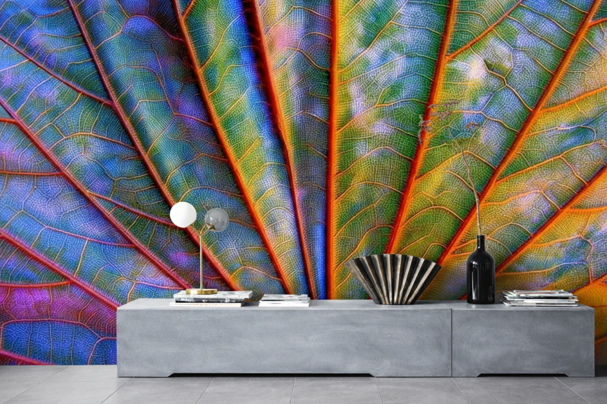 Vivid Spectrum Leaf