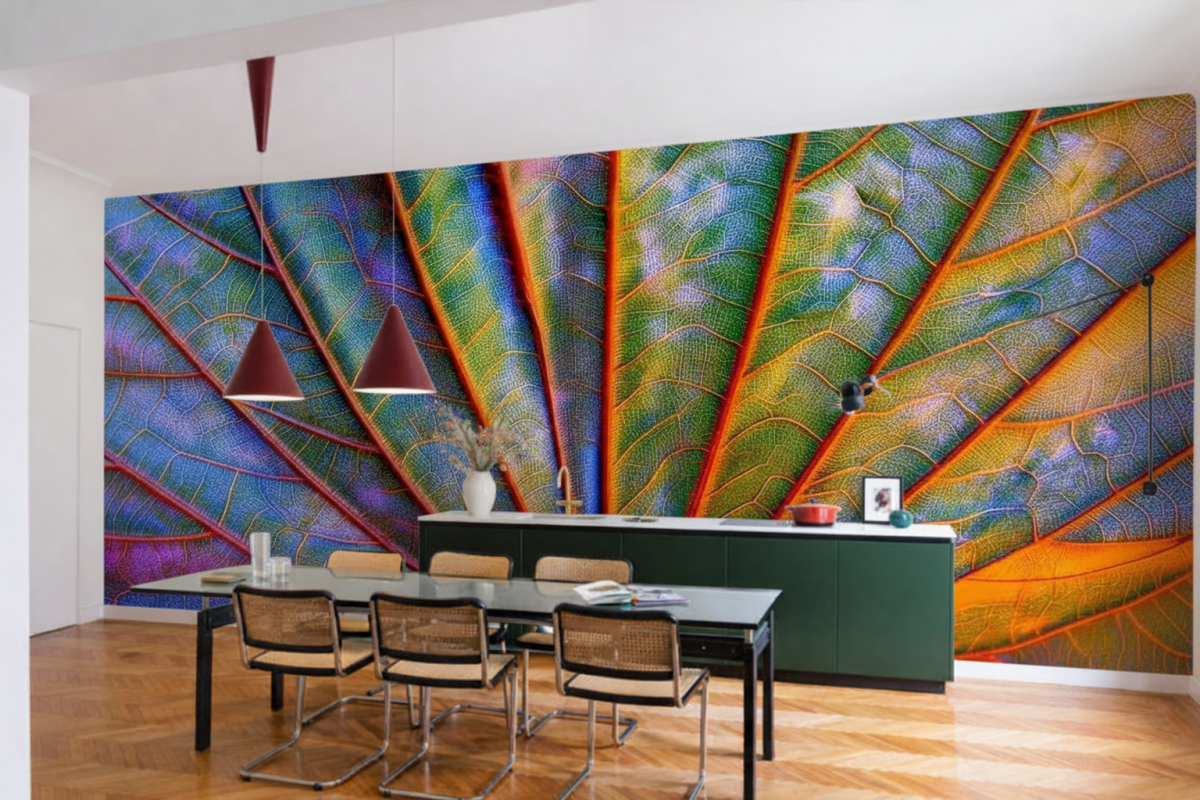 Vivid Spectrum Leaf
