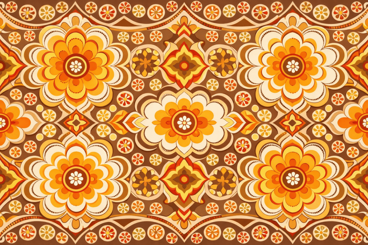 Sunny Floral Tapestry