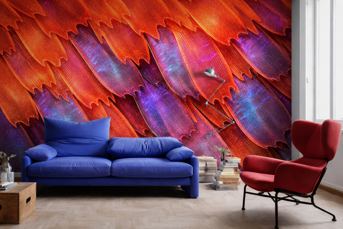 Iridescent Feathers