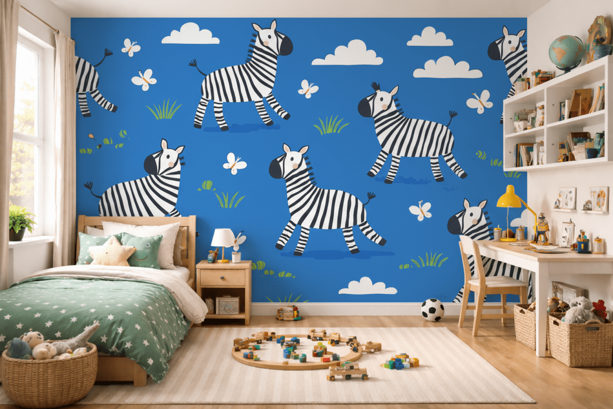 Zebra Dune Mural