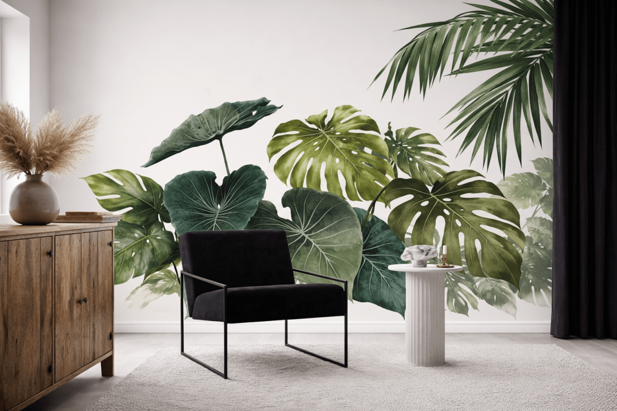 Tropical Leaf Veil