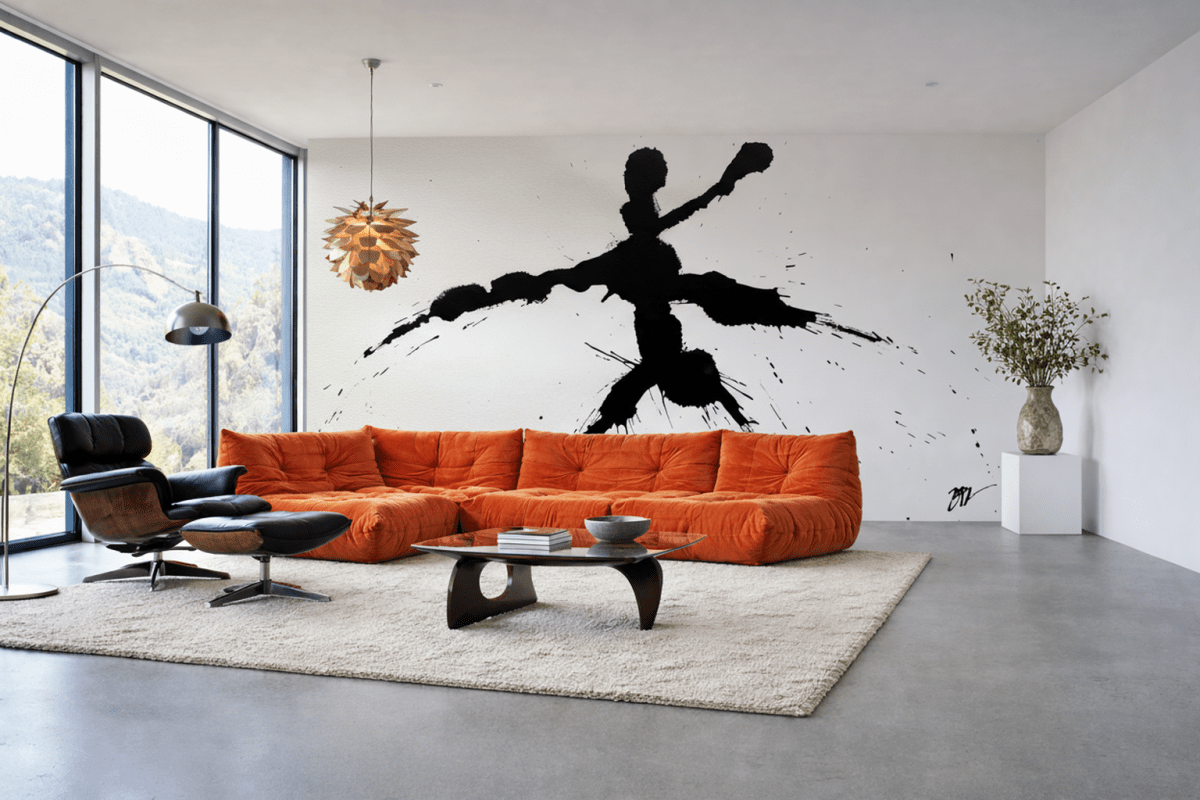 Ink Splatters Dance