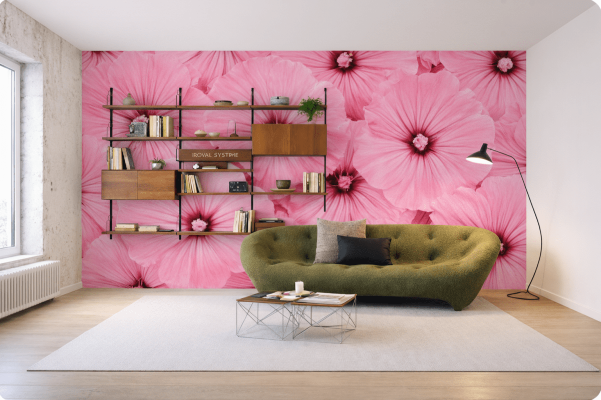 Pink Petal Mosaic