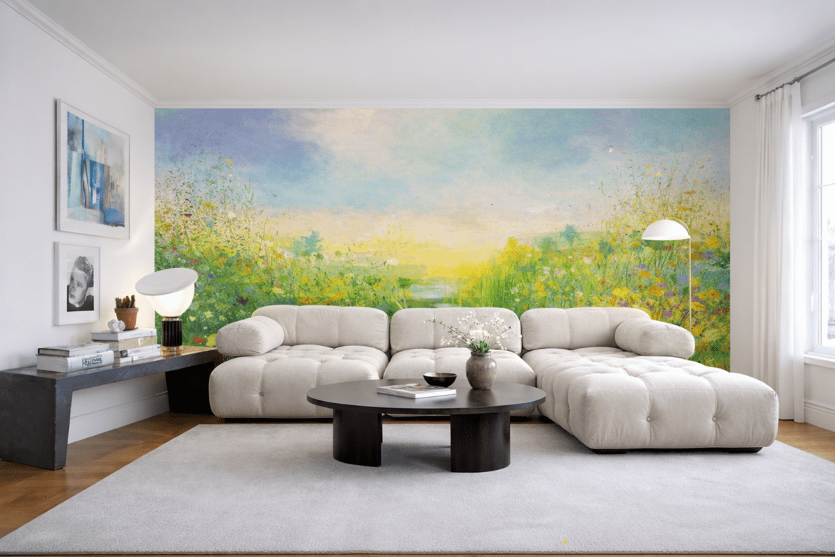 Sunlit Meadowscape
