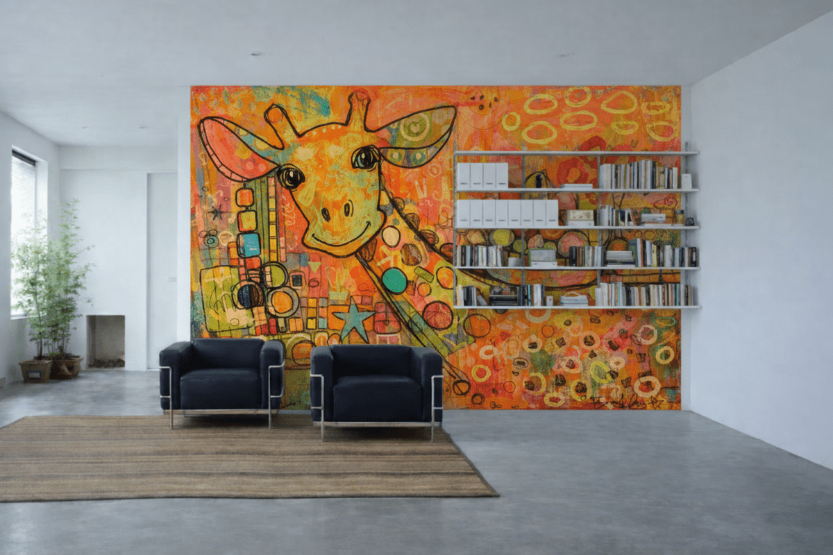 Giraffe Mosaic