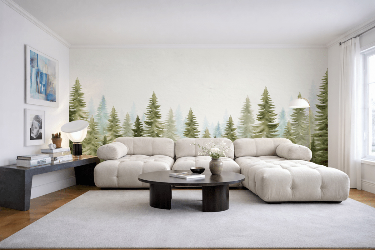 Frosted Pine Shadows