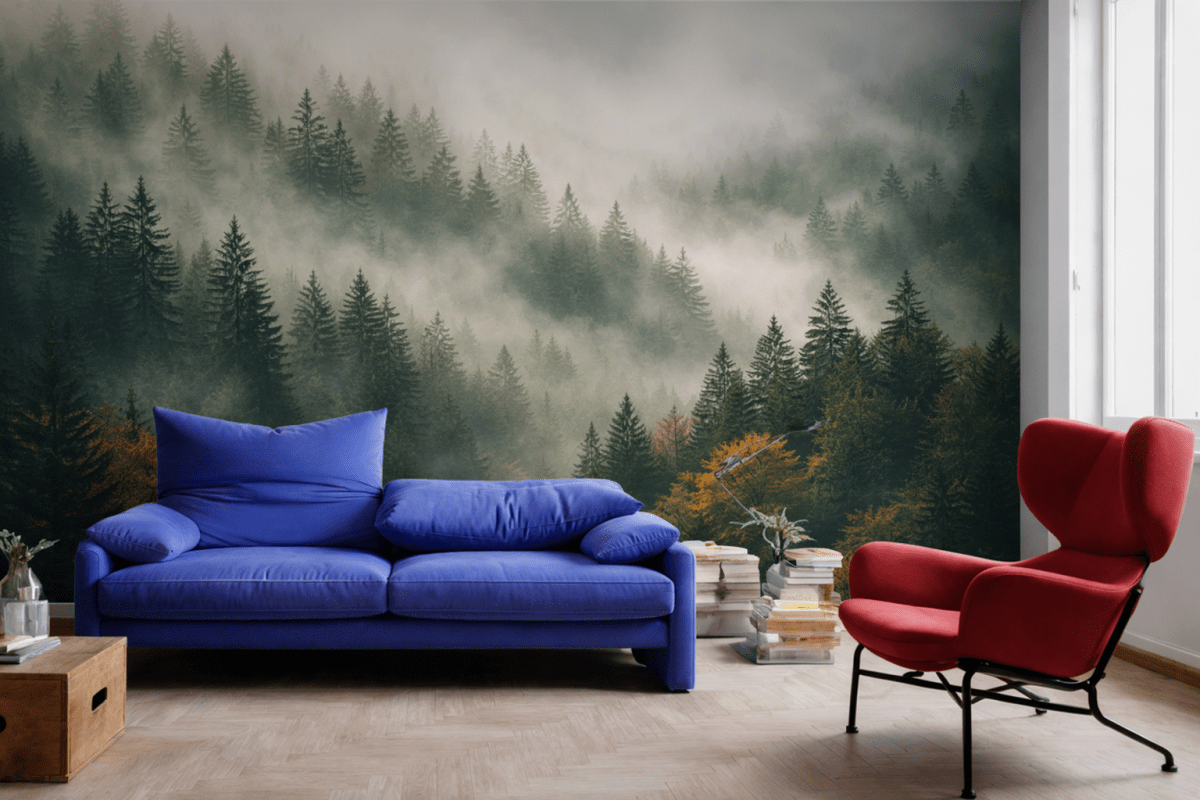 Misty Forest Canopy