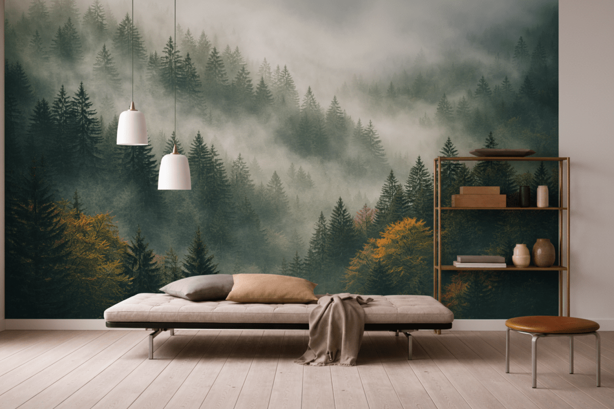Misty Forest Canopy