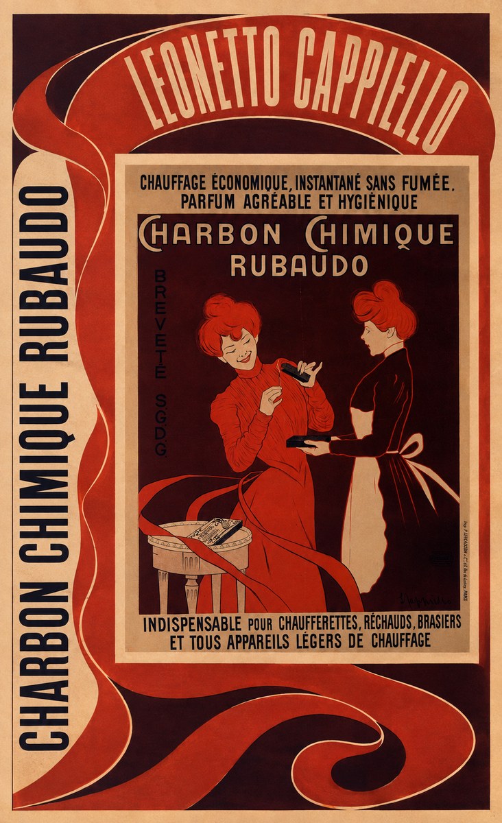 Leonetto Cappiello Charbon Chimique Rubaudo No2 - Poster