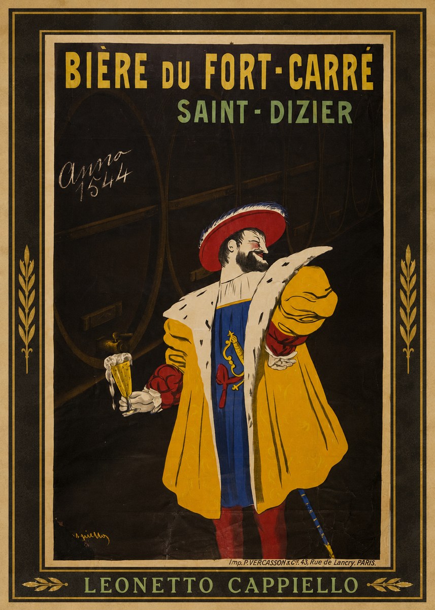 Leonetto Cappiello Bière Du Fort-carré Saint-dizier No1 - Poster