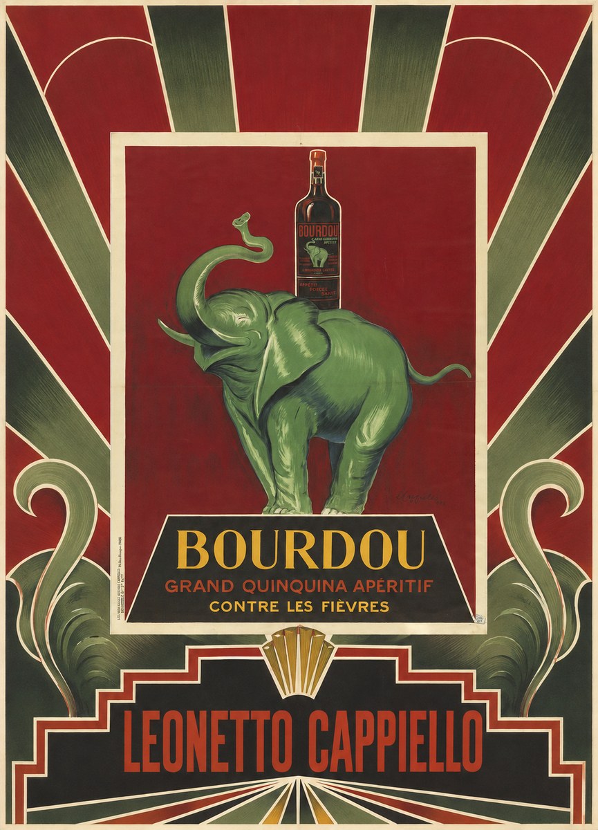 Leonetto Cappiello Bourdou No6 - Poster