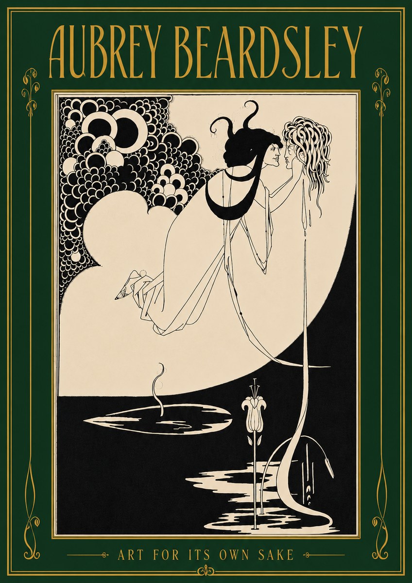 Aubrey Beardsley Art for Its Own Sake No4 - Poster