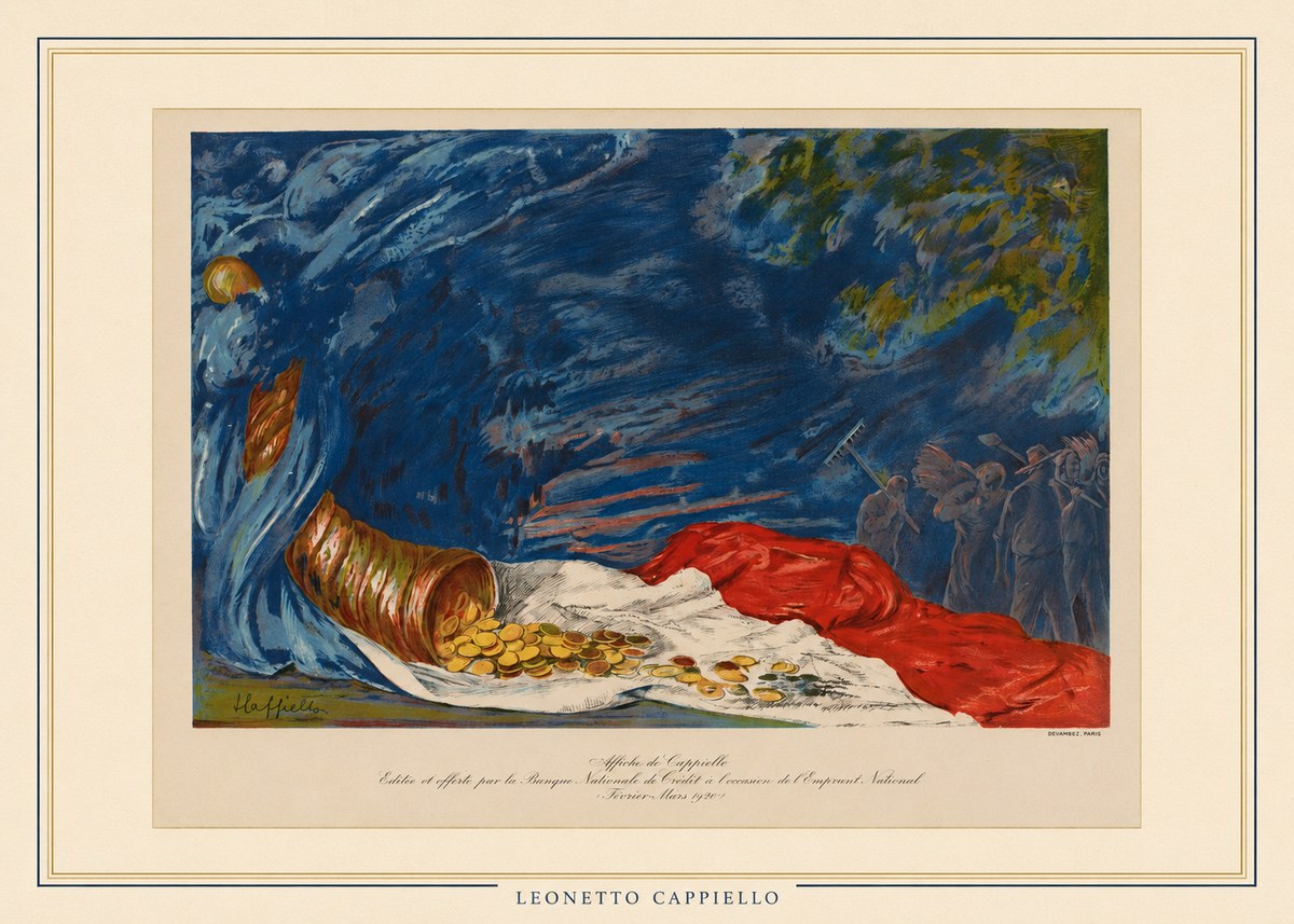 Leonetto Cappiello Emprunt National No4 - Poster