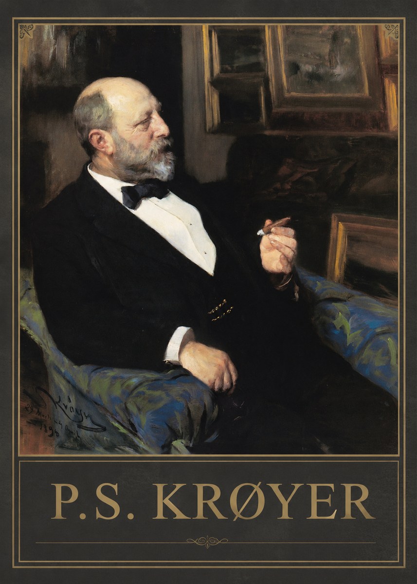 P.S. Krøyer Self-portrait I No1 - Poster