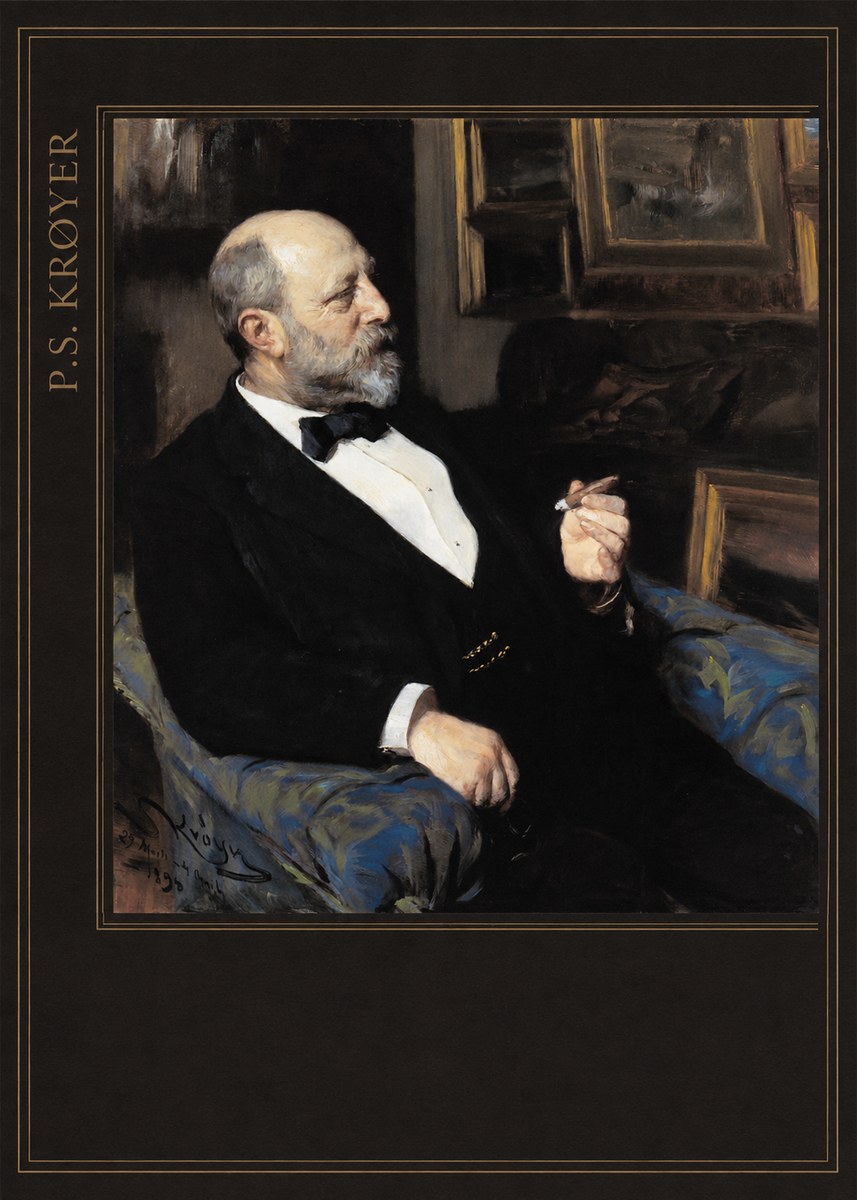 P.S. Krøyer Self-portrait I No3 - Poster
