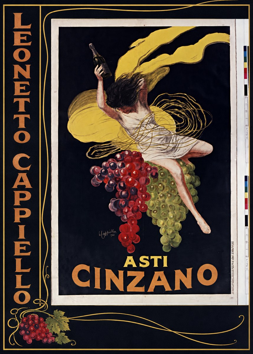 Leonetto Cappiello Asti Cinzano I No2 - Poster