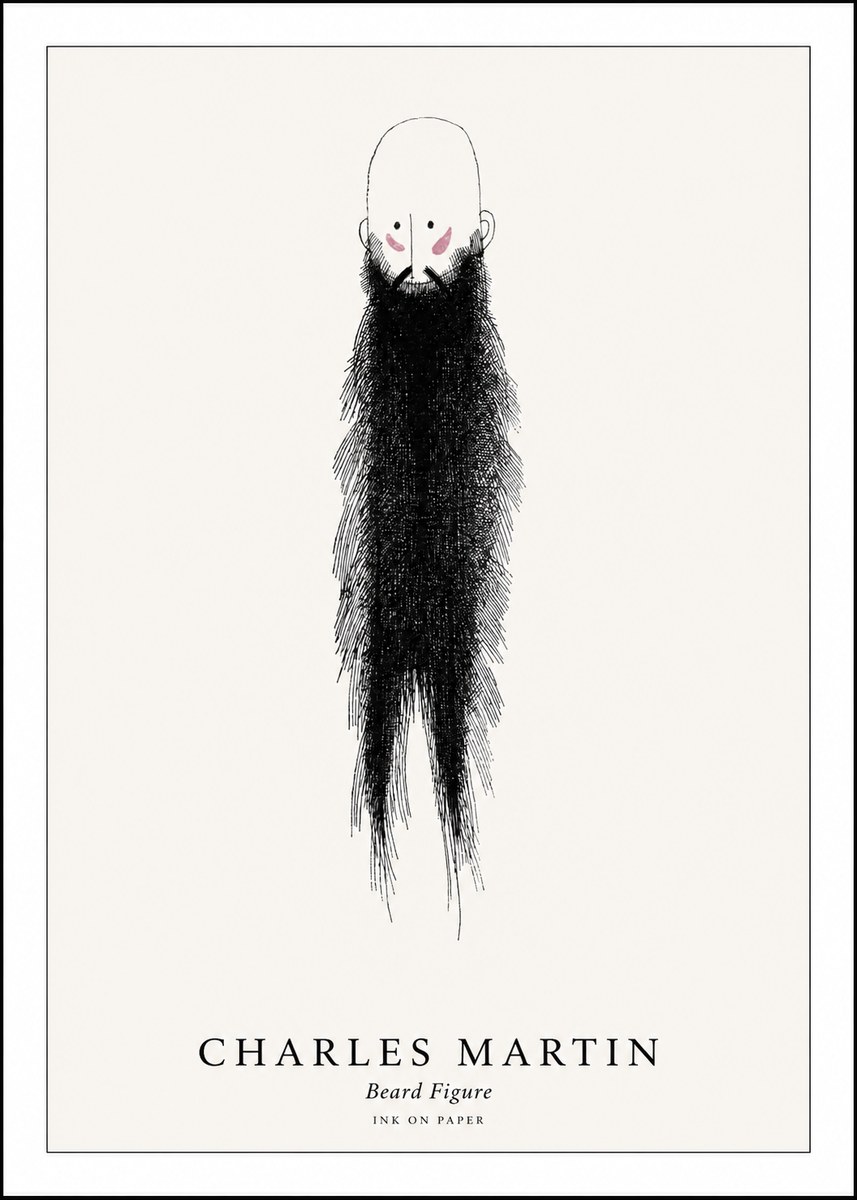 Charles Martin Beard Figure No1 - Poster