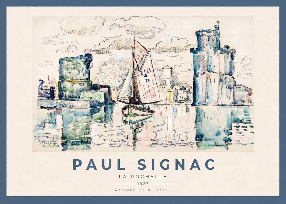 Signac La Rochelle II No2 - Poster