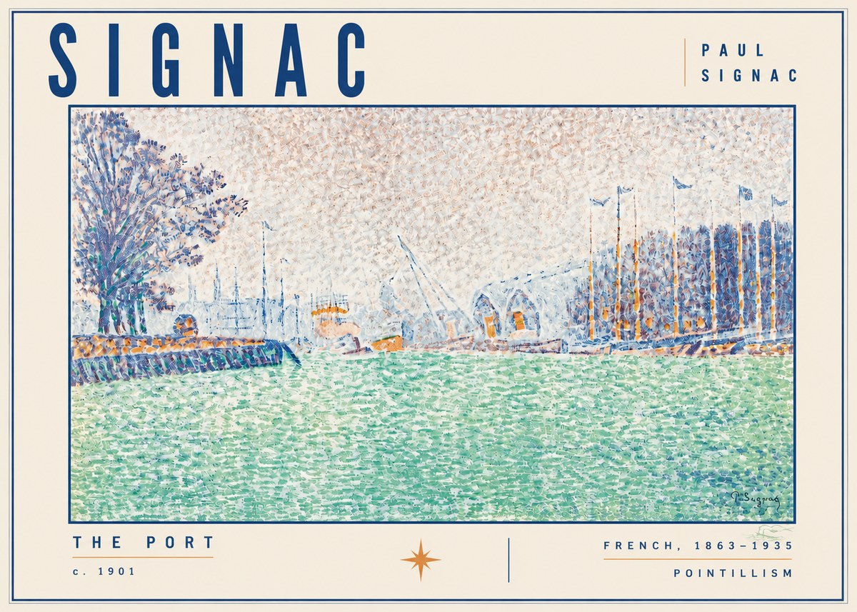 Signac The Port II No3 - Poster