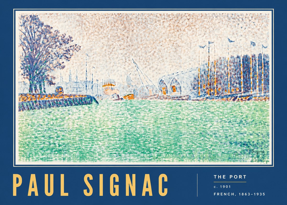 Signac The Port II No5 - Poster