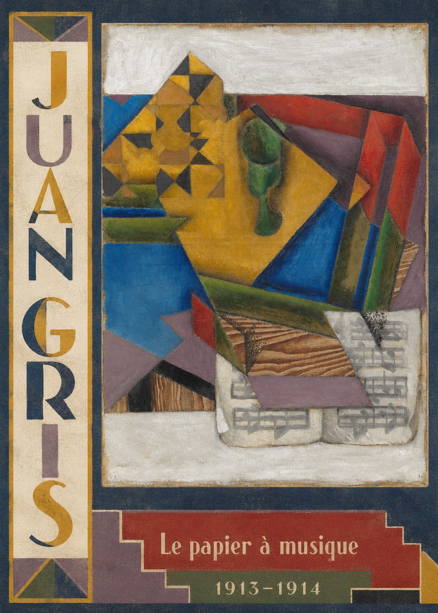 Juan Gris Le Papier À Musique No2 - Poster