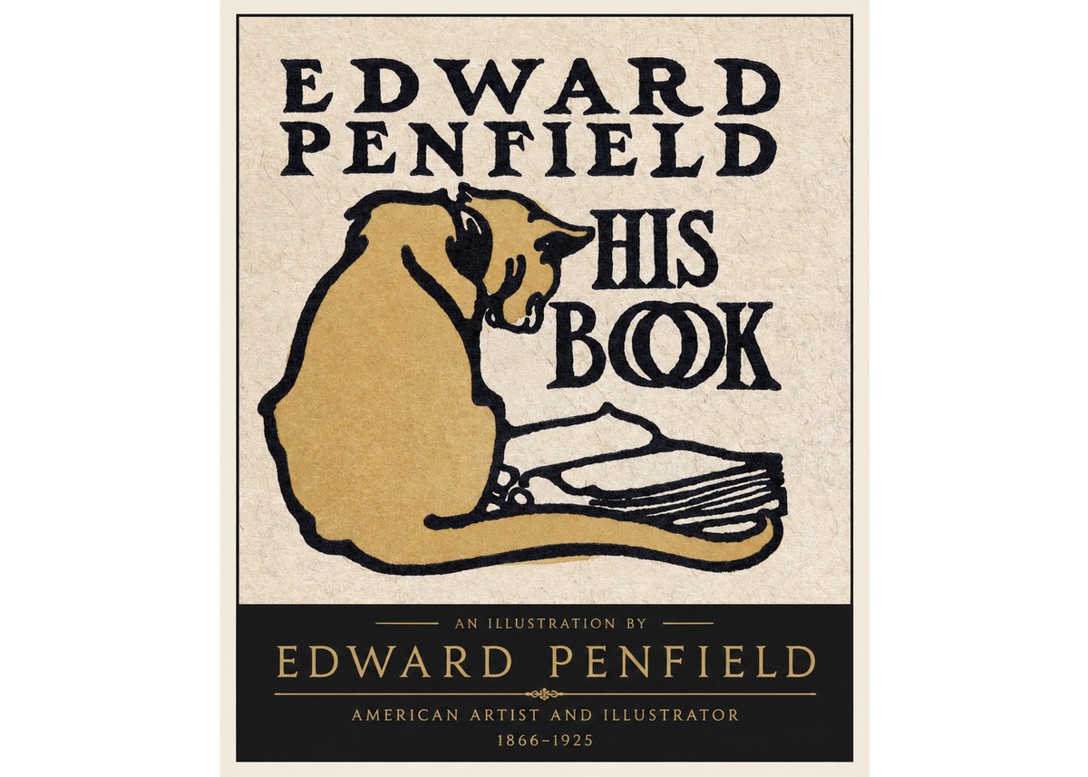 Edward Penfield His Book No1 - Poster