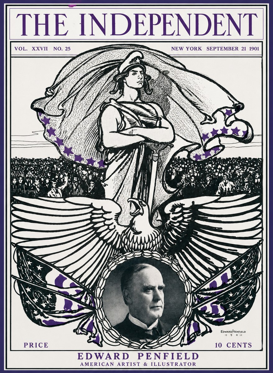 Edward Penfield The Independent No1 - Poster