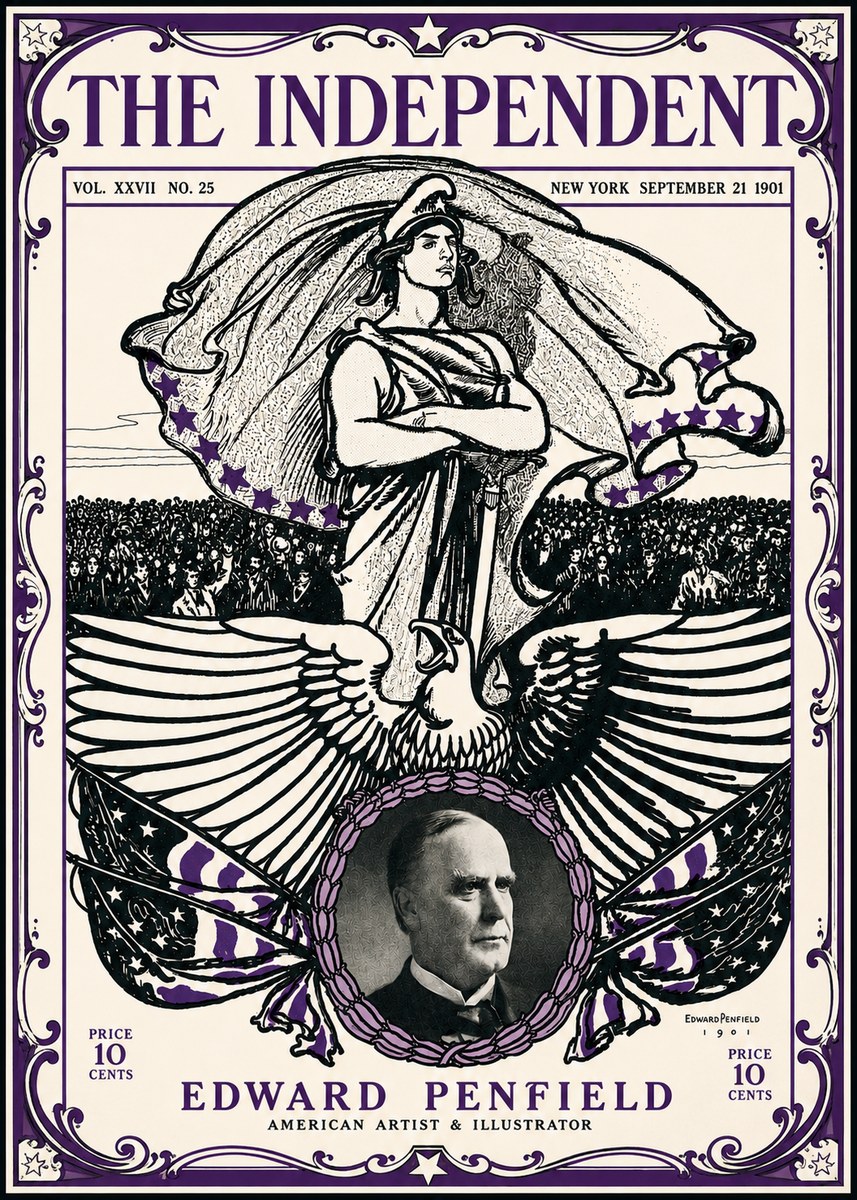 Edward Penfield The Independent No3 - Poster