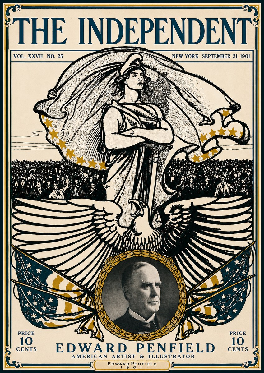 Edward Penfield The Independent No5 - Poster