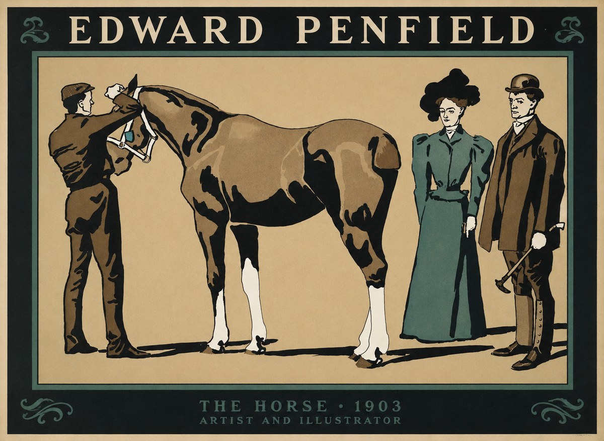 Edward Penfield The Horse No1 - Poster