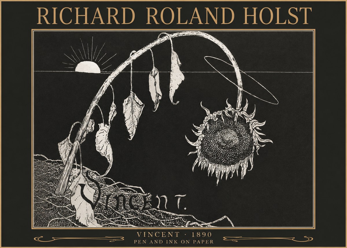 Richard Roland Holst Vincent No2 - Poster