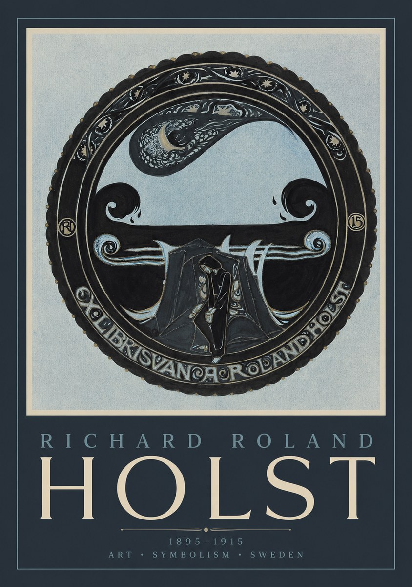 Richard Roland Holst St. Brisvane and the Sea No2 - Poster