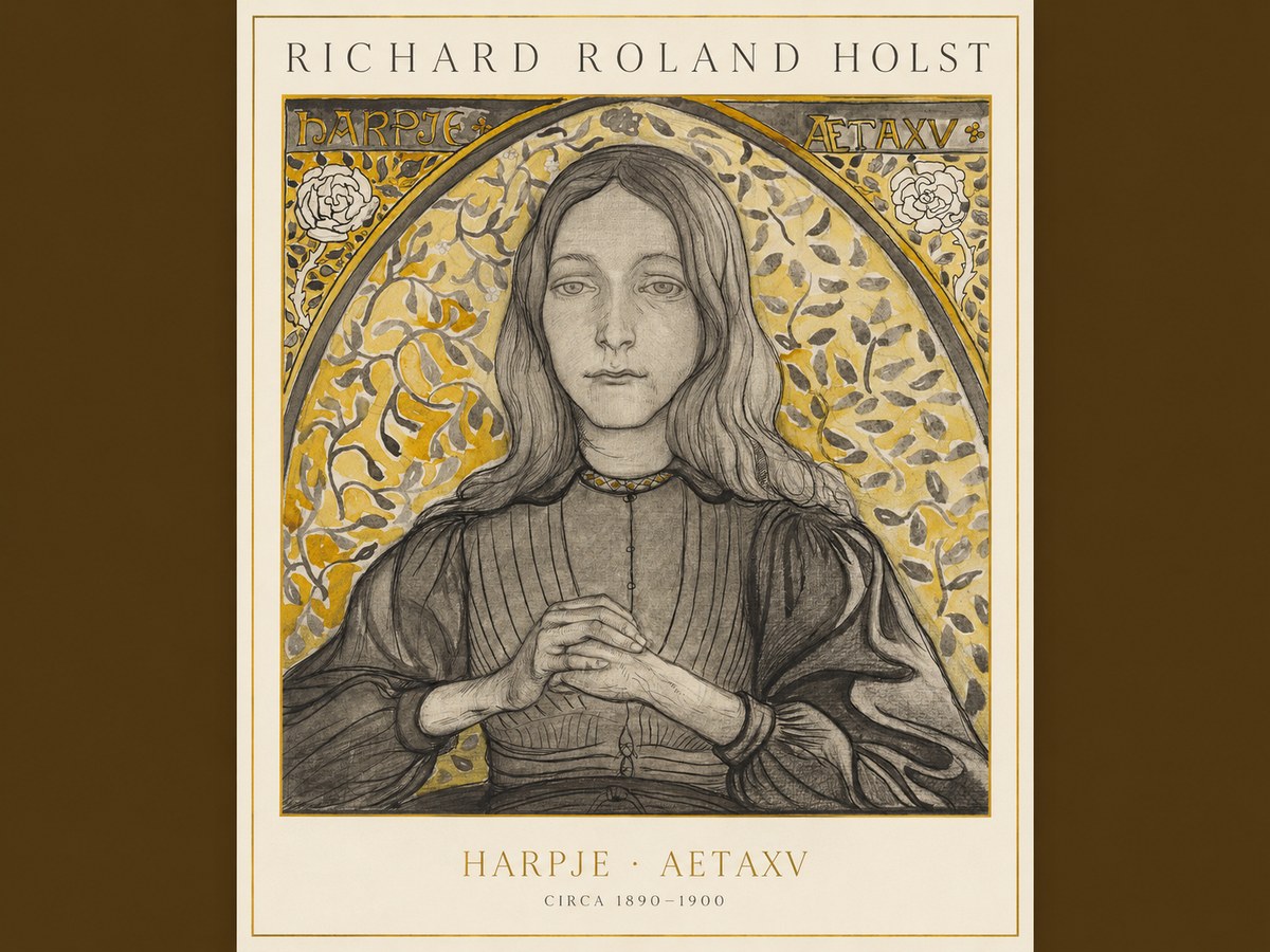 Richard Roland Holst Harpje · Aetaxv No1 - Poster