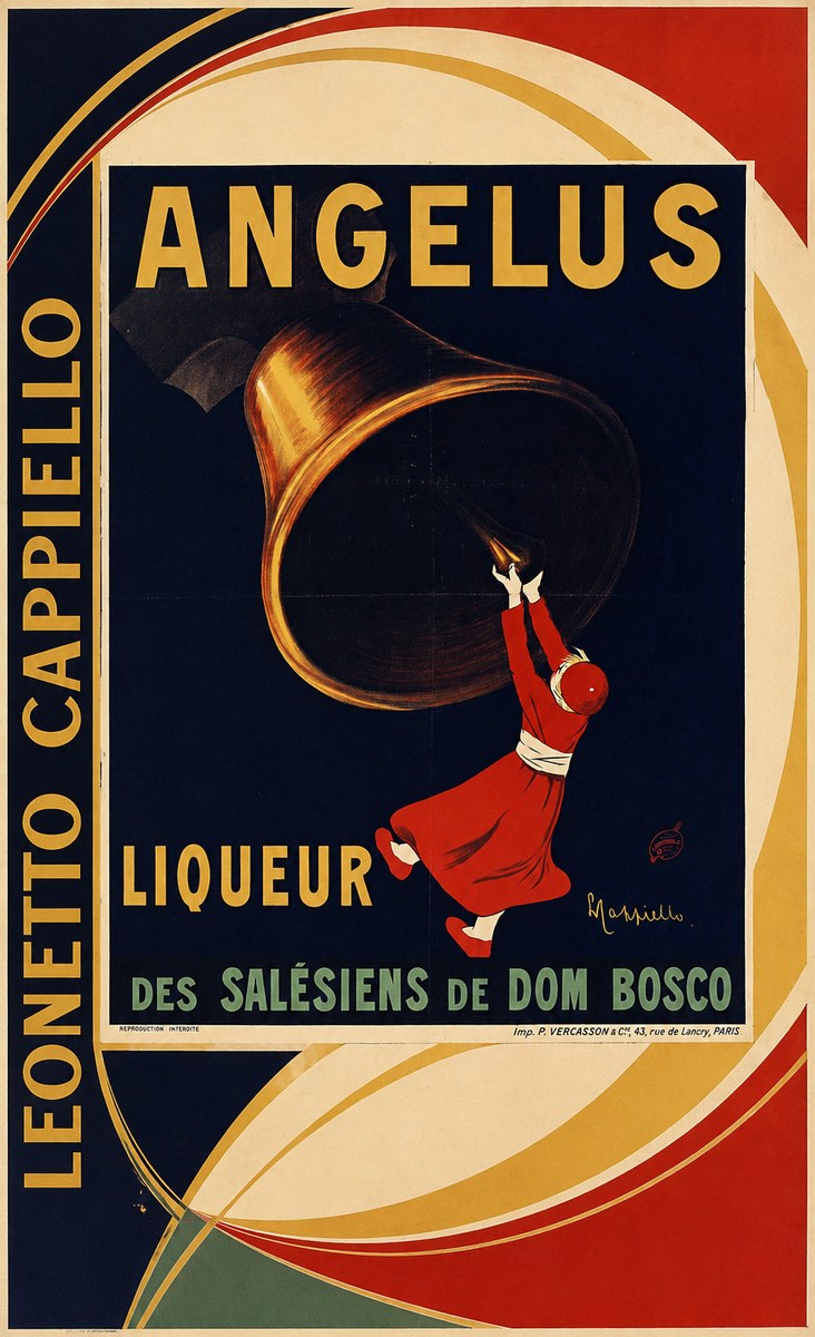 Leonetto Cappiello Angelus Liqueur No2 - Poster