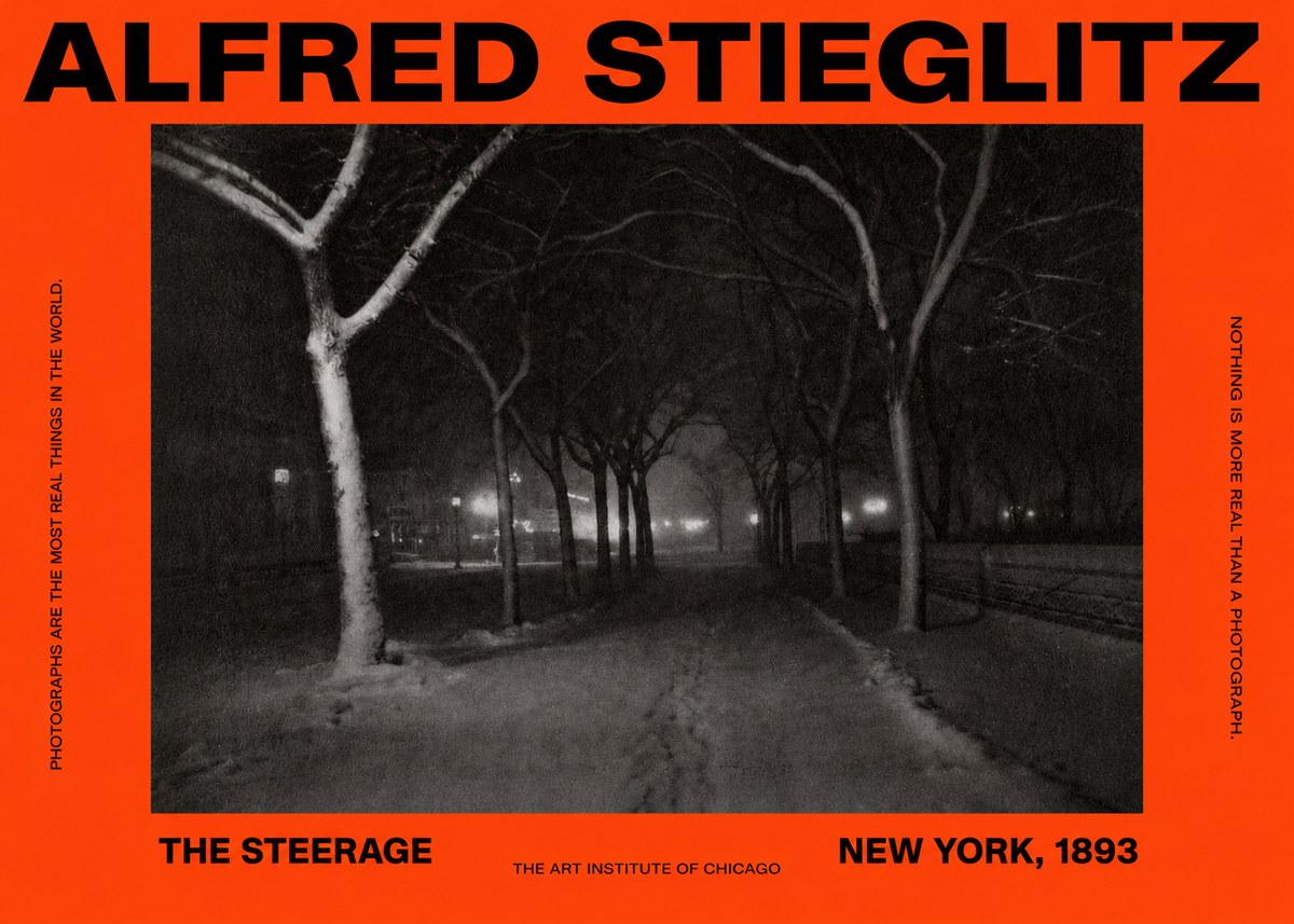 Alfred Stieglitz Winter—fifth Avenue, New York No5 - Poster