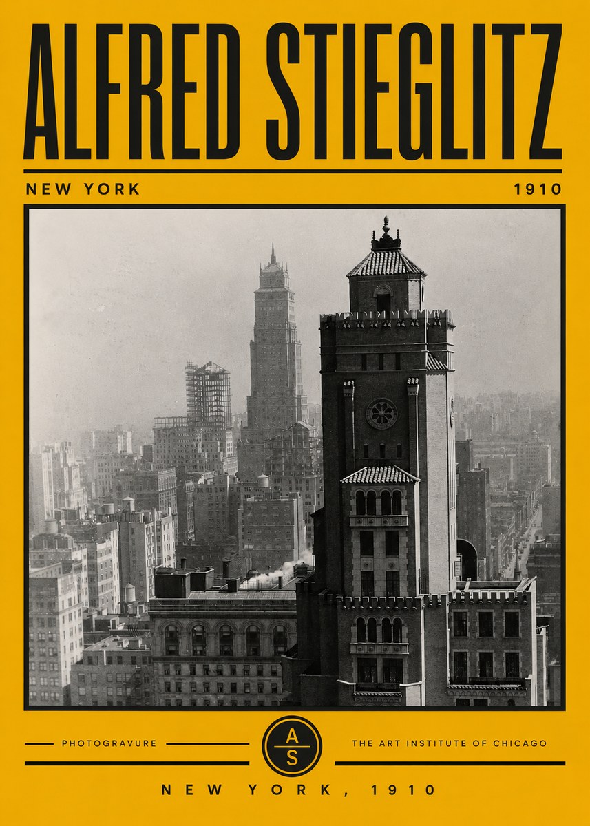 Alfred Stieglitz New York No5 - Poster
