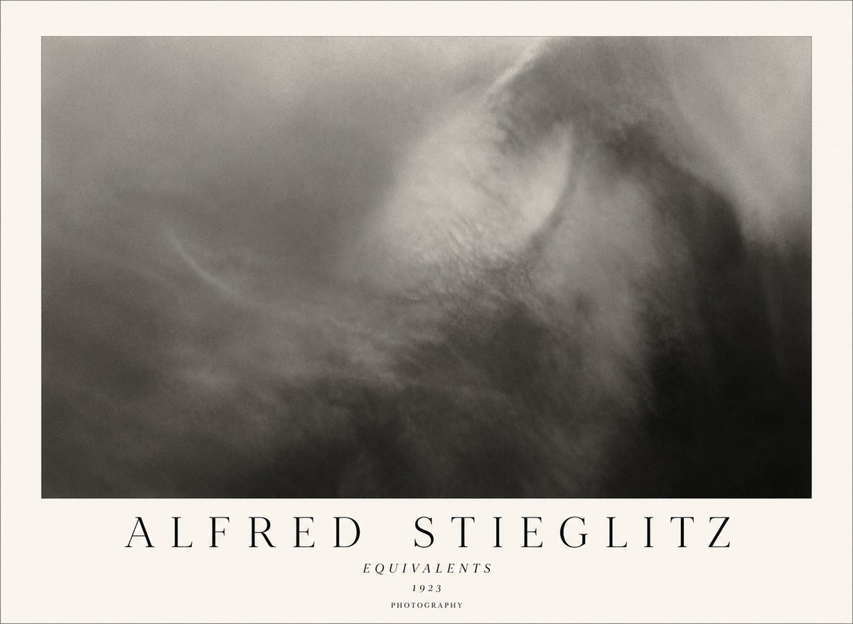 Alfred Stieglitz Equivalents III No1 - Poster