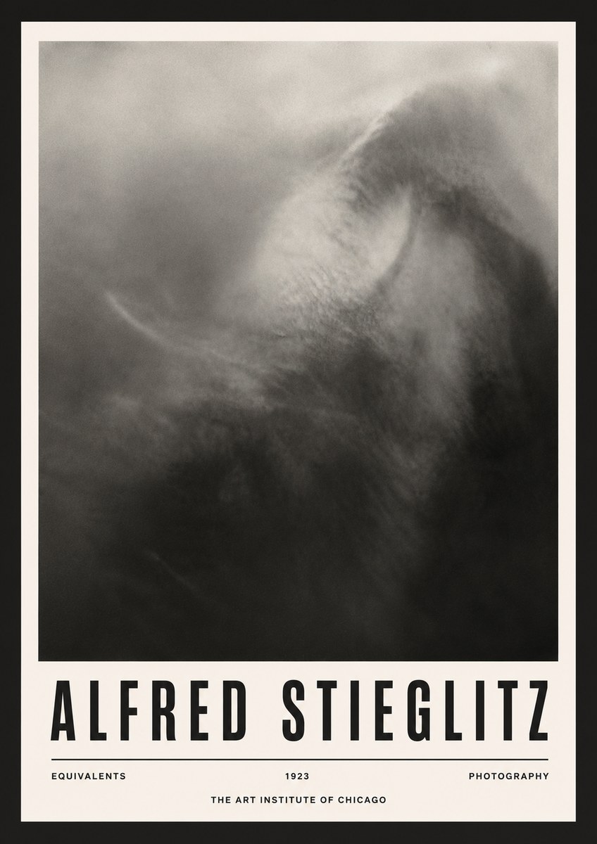 Alfred Stieglitz Equivalents III No4 - Poster